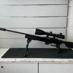 Pack carabine ISSC CAL.22lr + lunettes Vortex 3/12X56 + silencieux + bipied