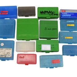 LOT DE BOITES MUNITIONS - DIVERS CALIBRES