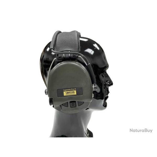 CASQUE ELECTRONIQUE ANTI BRUIT SORDIN SUPREME PRO-X