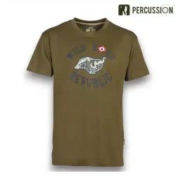 T-SHIRT WILD&nbsp; BOAR REPUBLIC KAKI PERCUSSION