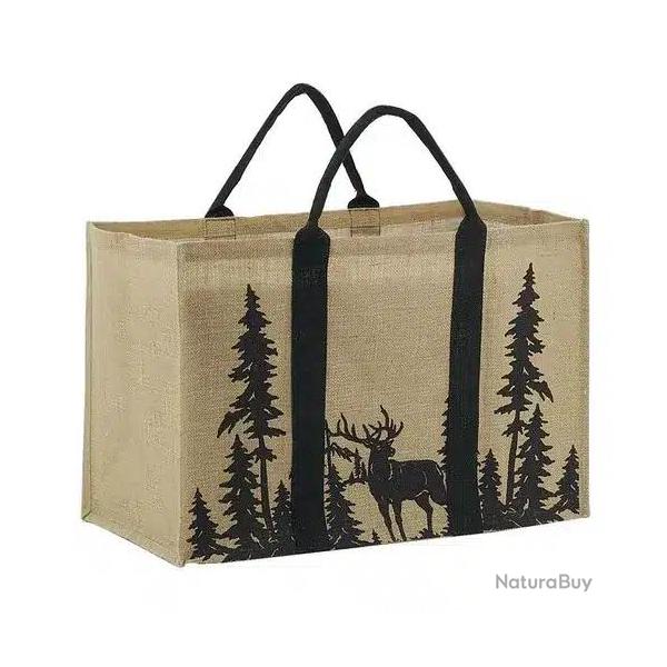 Sac multi usage en jute Lovergreen
