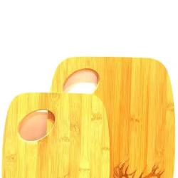 Set de 2 planches a decouper en bois motif cerf Lovergreen