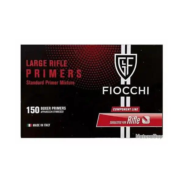 Amorces large rifle primers Fiocchi cat C