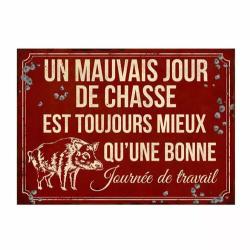 Plaque humouristique