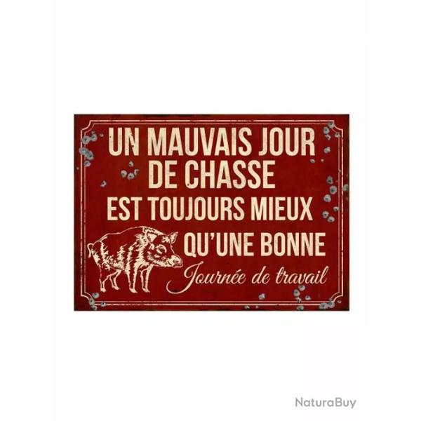 Plaque humouristique