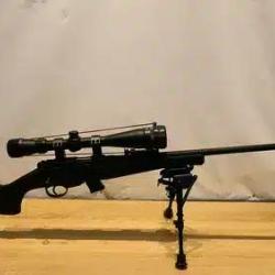 Pack carabine Hatsan Escort Bipied + Lunette + Mds + 2 Chargeurs cal 22lr