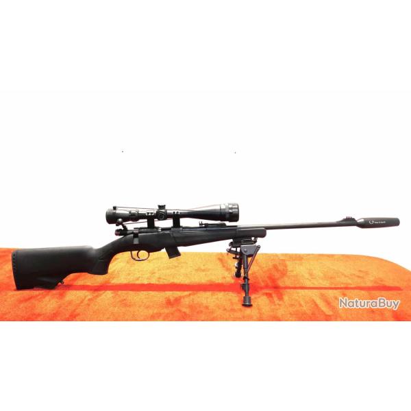 Pack carabine Hatsan Escort Bipied + Lunette + Mds + 2 Chargeurs cal 22lr
