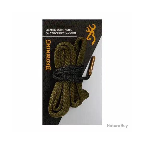 Cordon de nettoyage cal 9x19/38sp/357mag/9mm Browning