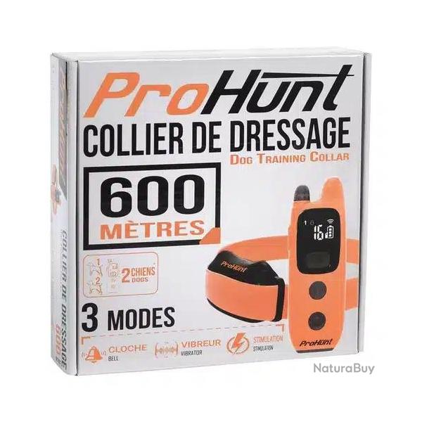 Collier de dressage 600m pro hunt