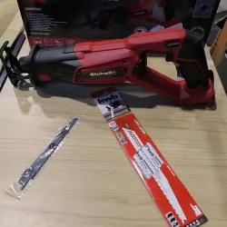 Pack scie sabre electrique+ batterie einhellte-ap 750  pour decouper le gibier
