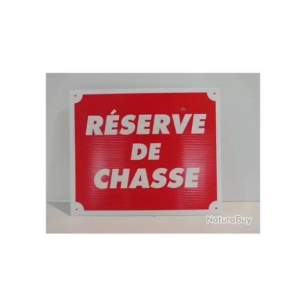 Panneau pvc reserve de chasse