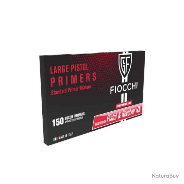 Amorces large pistol primers fiocchi cat B