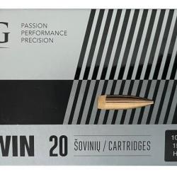 BOITE DE 20 CARTOUCHES GGG CAL.308WIN HPBT SIERRA MATCHKING 155GR