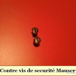 Lot de 2 contre vis Mauser