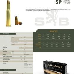 Cartouches Sellier bellot  30-30WIN