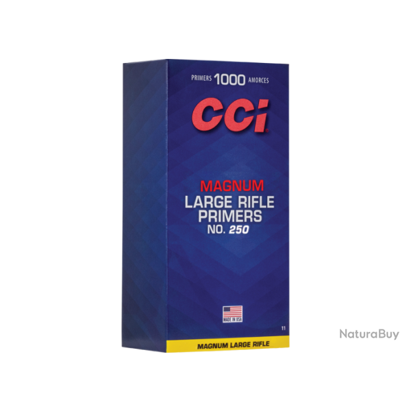 Amorce CCI Large Rifle Magnum N� 250 boite de 100 unit�s