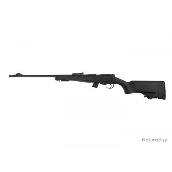 Carabine � verrou Hatsan synth�tique noire calibre22lr filetage 1/2x20