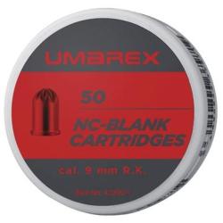 Cartouches &agrave; blanc 9mm R Umarex pour revolver