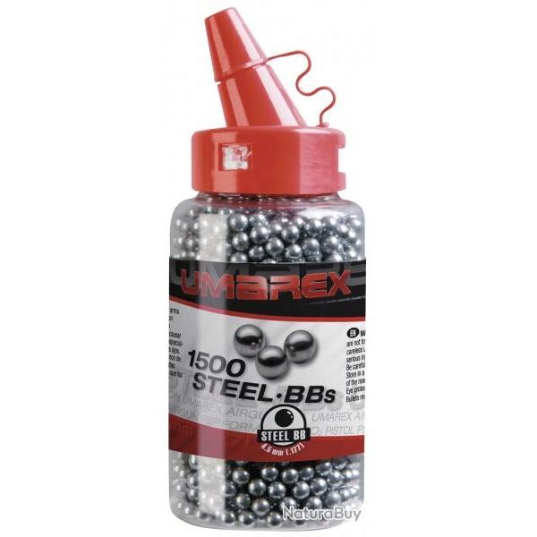 Billes en acier 4.5mm biberon de 1500