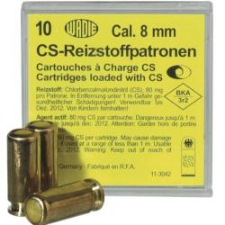 Cartouches &agrave; blanc Wadie calibre 8mm au gaz CS