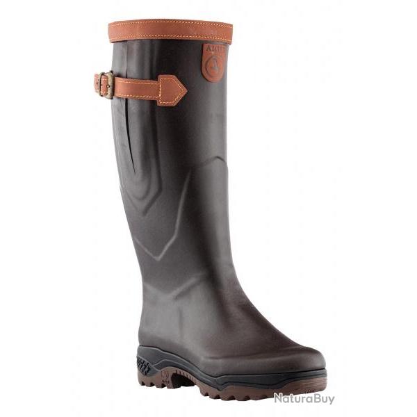 Botte Aigle Parcours 2 cuire Signature taille 44