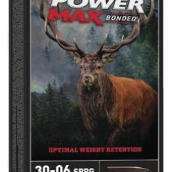 Cartouches Winchester Power Max Bonded calibre 30-06 180grs 11,66g