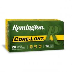 Cartouches R&eacute;mington Core Lokt PSP calibre 30-06 180grs 11,7g