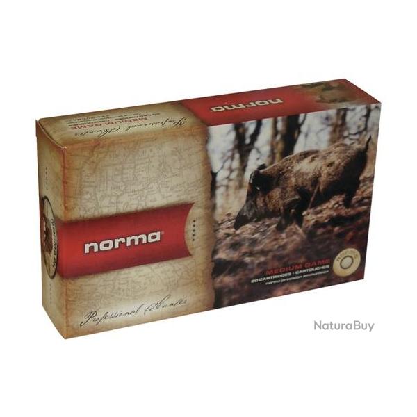 Cartouches Norma PPDC calibre 30-06 180Gr 11.7g boite 20