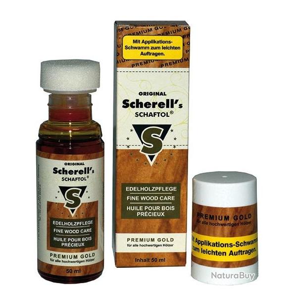 Huile pour crosse Schaftol premium gold 50ml