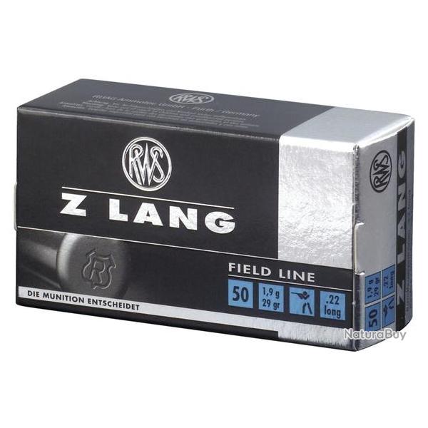Cartouches RWS Z-Lang 22Lr 29grs