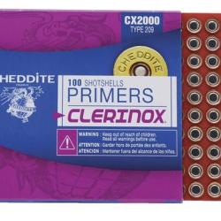 Amorces calibre 12 Cheddite Primers boite de 100 pcs