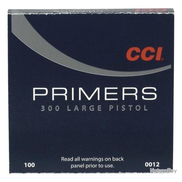 Amorces CCI Large Pistol boite de 100