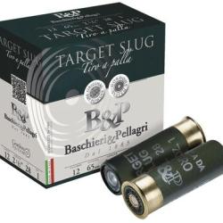 Cartouches B&P Target Slug calibre 12/65 28g