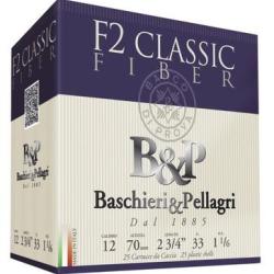 Cartouches B&P F2 fiber classic calibre 12/70 n&deg;4