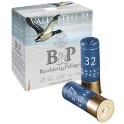 Cartouches B&P Valee Steel calibre 12/70  N&deg;4 32 gr