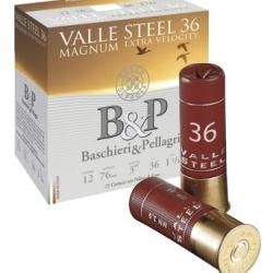 Cartouches Valle Steel 36 magnum B&P cal 12/76 N&deg;3
