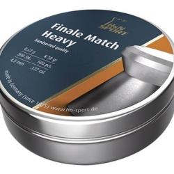 Plomb &agrave; jupe H&N Finale Match calibre 4.5 mm 0.53g