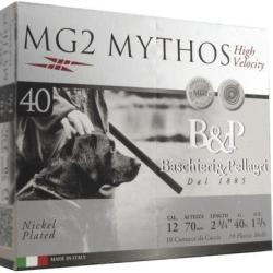 Cartouches B&P Mg2 Mythos calibre  12/70 N&deg;1 40g