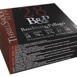 Cartouches Slug Big Game B&P calibre 28/70 17g