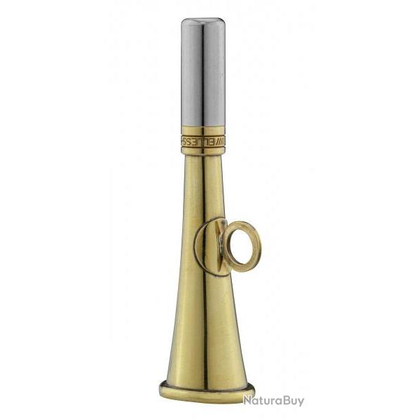 Corne de poches Elless en laiton poli de 12cm