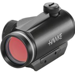Point rouge tubulaire Hawke 3 moa rail de21mm 1x20