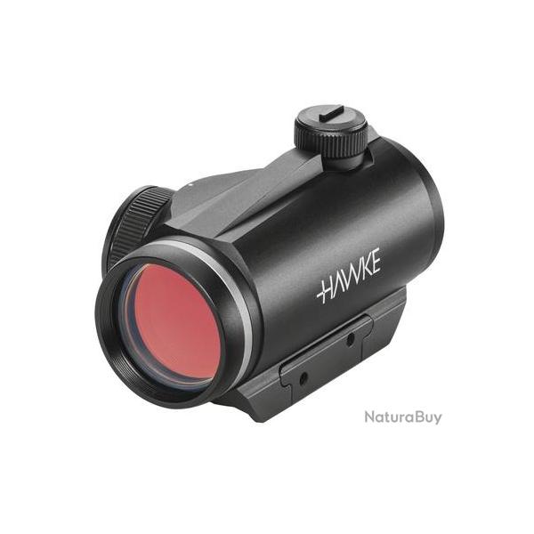 Point rouge tubulaire Hawke 3 moa rail de21mm 1x20