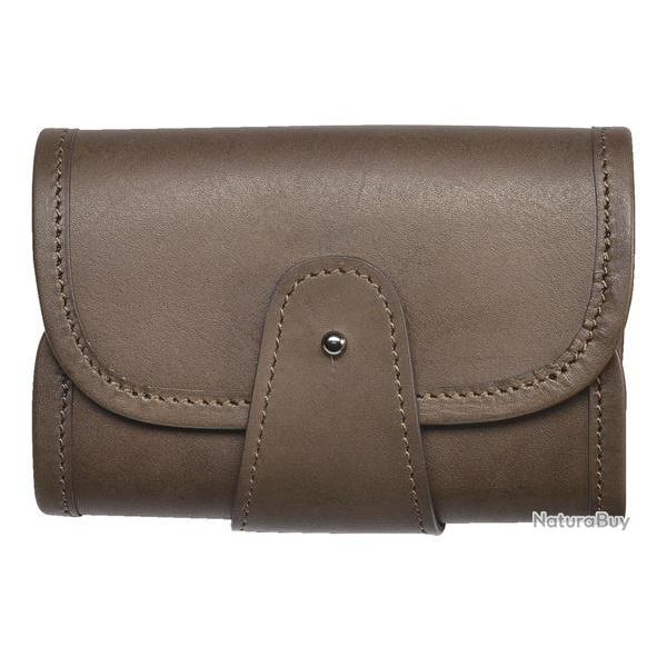 Cartouchiere cuir Pisteurs grand chasse 9 cartouches