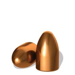 Ogives H&N plomb cuivr&eacute; RN calibre 9mm &Oslash; 356 125grs 8,1g