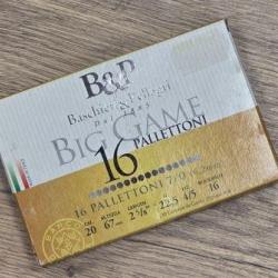 Cartouches B&P BIG GAME cal 20-67 22.5g boite de 10