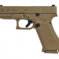 Pistolet Glock 19X cal 9x19 couleur coyote