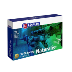 Cartouches Lapua Naturalis calibre 30.06 11g 170Grs