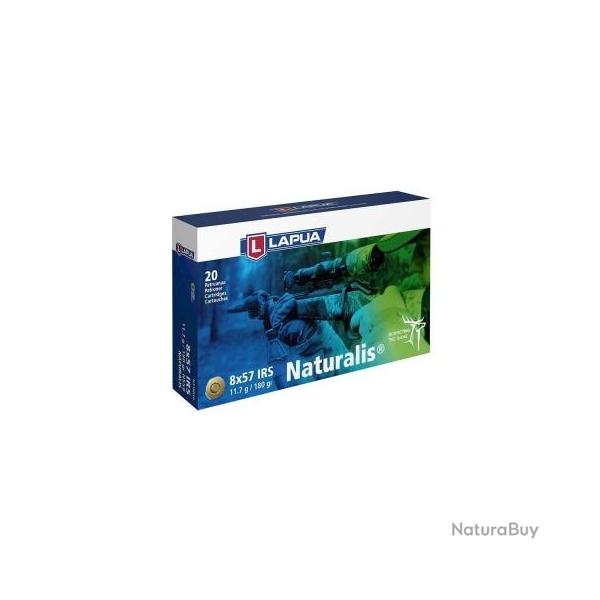 Cartouches LAPUA NATURALIS cal 8X57 jrs 180gr