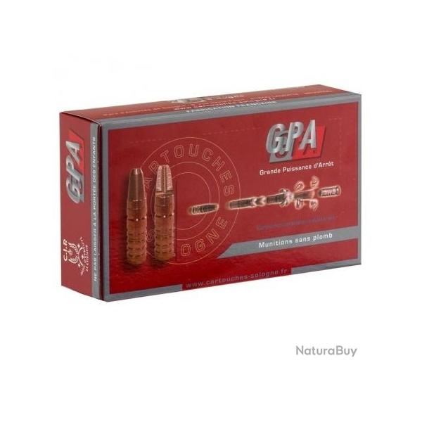Cartouches Sologne 30-06 Spring GPA 180gr 11.7 g