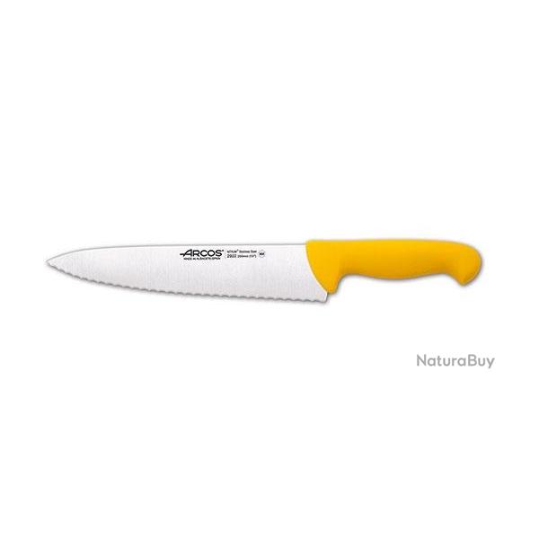 Couteau ARCOS boucher lame crant�e  250 mm